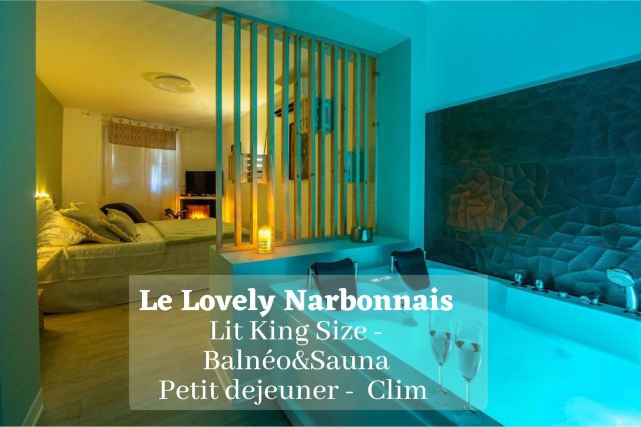 Le Lovely Narbonnais - Balneo & Sauna นาร์บอนน์ ภายนอก รูปภาพ
