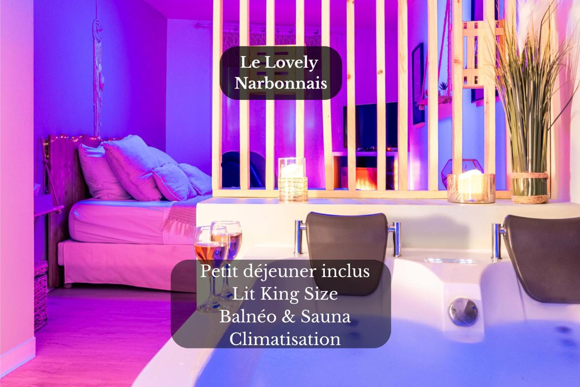 Le Lovely Narbonnais - Balneo & Sauna นาร์บอนน์ ภายนอก รูปภาพ