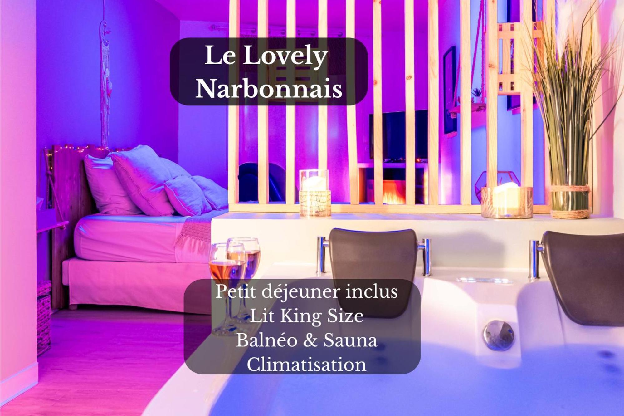 Le Lovely Narbonnais - Balneo & Sauna นาร์บอนน์ ภายนอก รูปภาพ